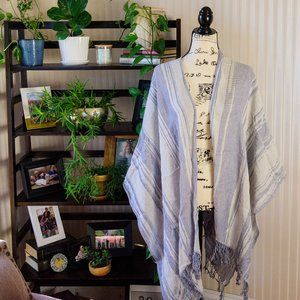 LOFT Shawl with tassels